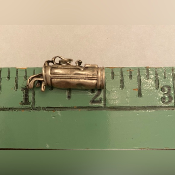 1960’s “Beau” Sterling Silver • Golf Clubs Charm • Vintage - Picture 7 of 13